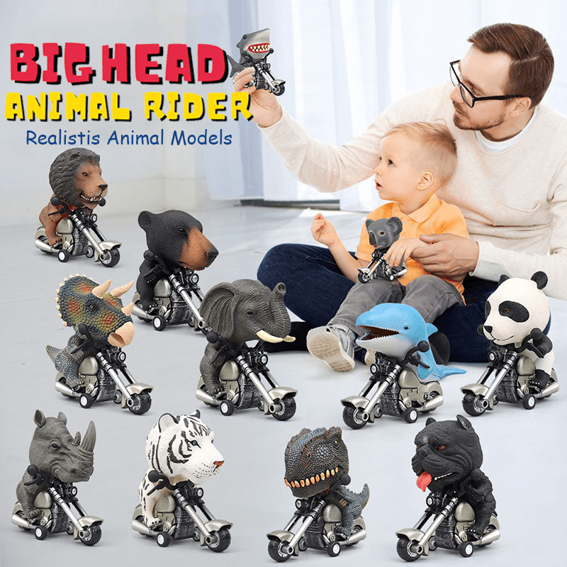 Big Head Animal Rider Poptoyc™