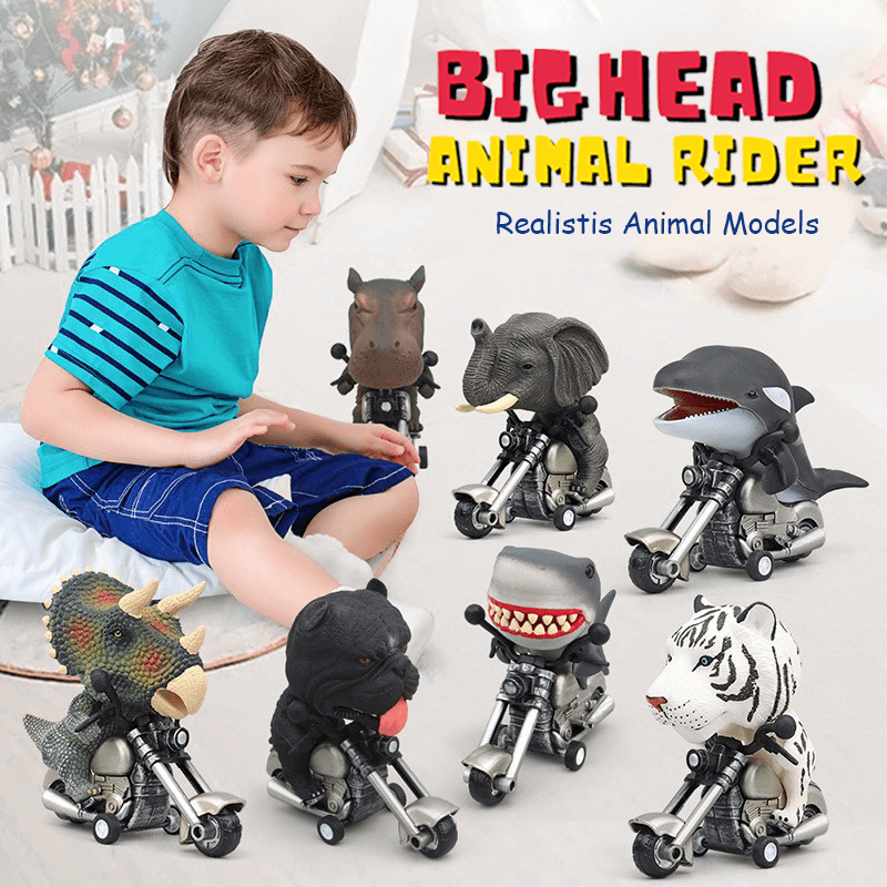 Big Head Animal Rider Poptoyc™