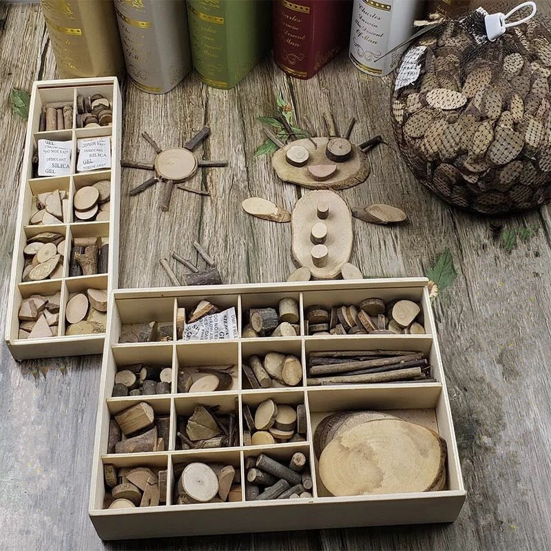 DIY Nature Educational Wooden Block