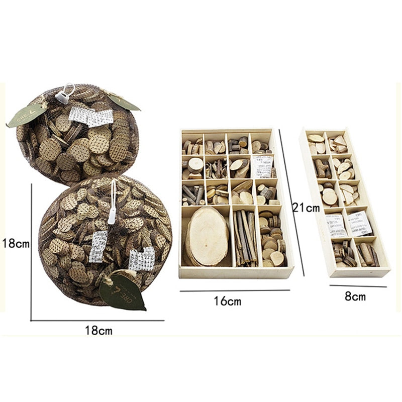 DIY Nature Educational Wooden Block