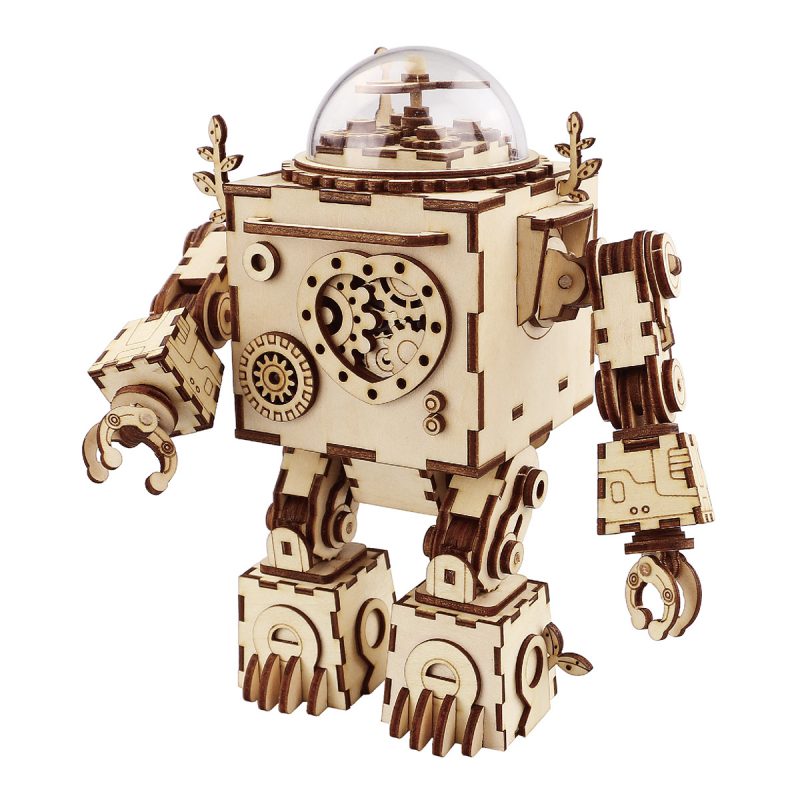 Robot Steampunk Music Box