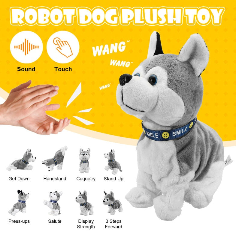 Sound Control Interactive Robot Puppy Pets
