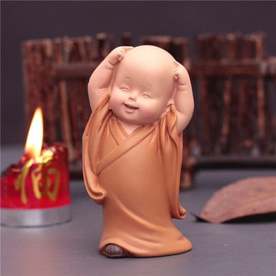 Mini Small Monk Figure Crafts