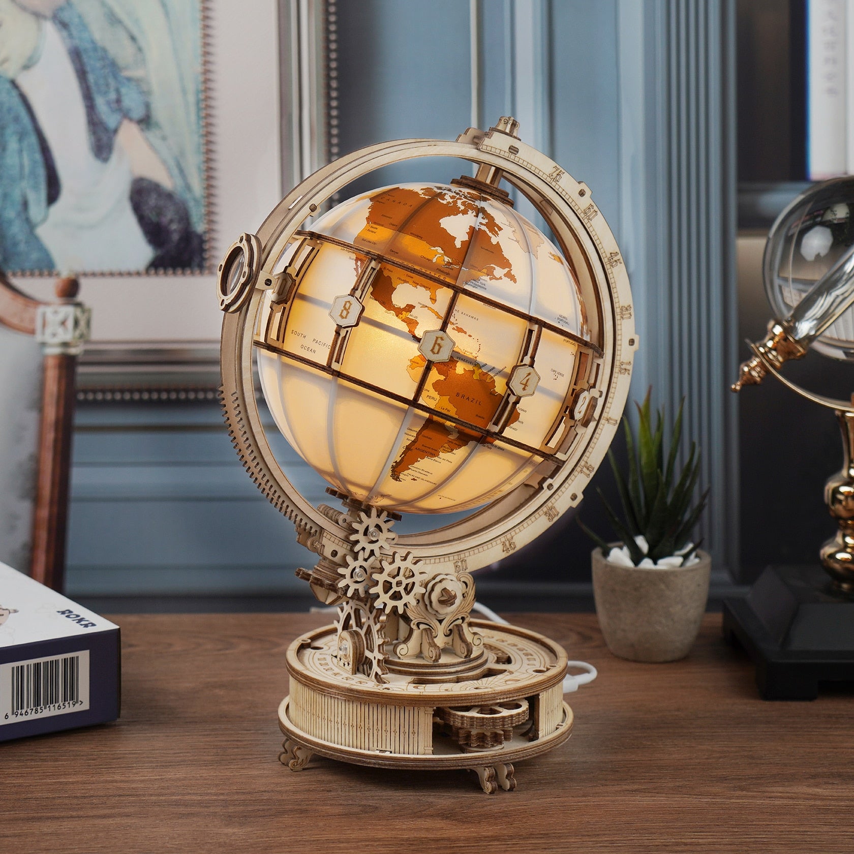 Luminous Globe with LED Light