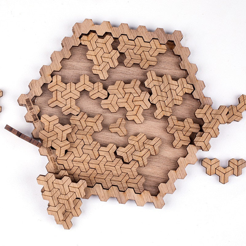 Impossible Puzzle Wooden Board