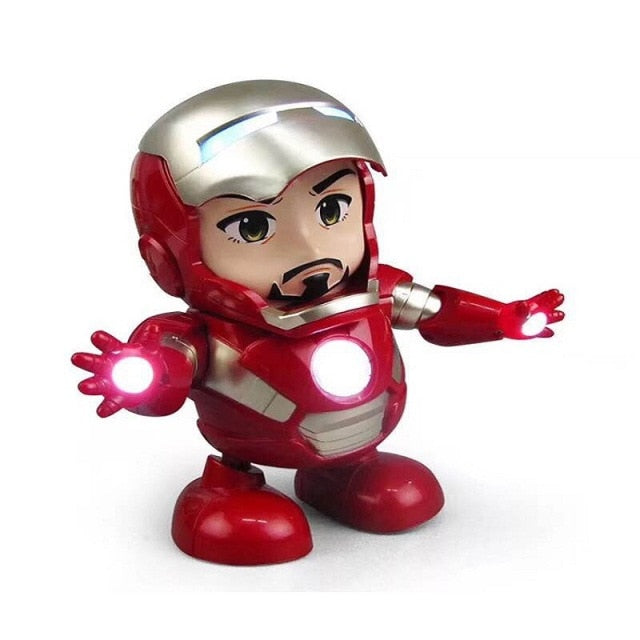 Iron Man Spider Man Dancing Robot