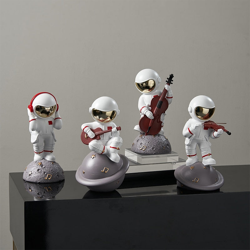 mini Astronauta Figure Home Decoration