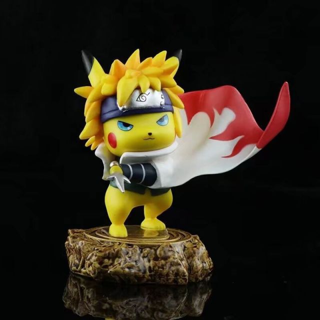 Pokemon Naruto Pikachu PVC Figure
