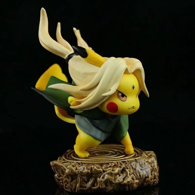 Pokemon Naruto Pikachu PVC Figure