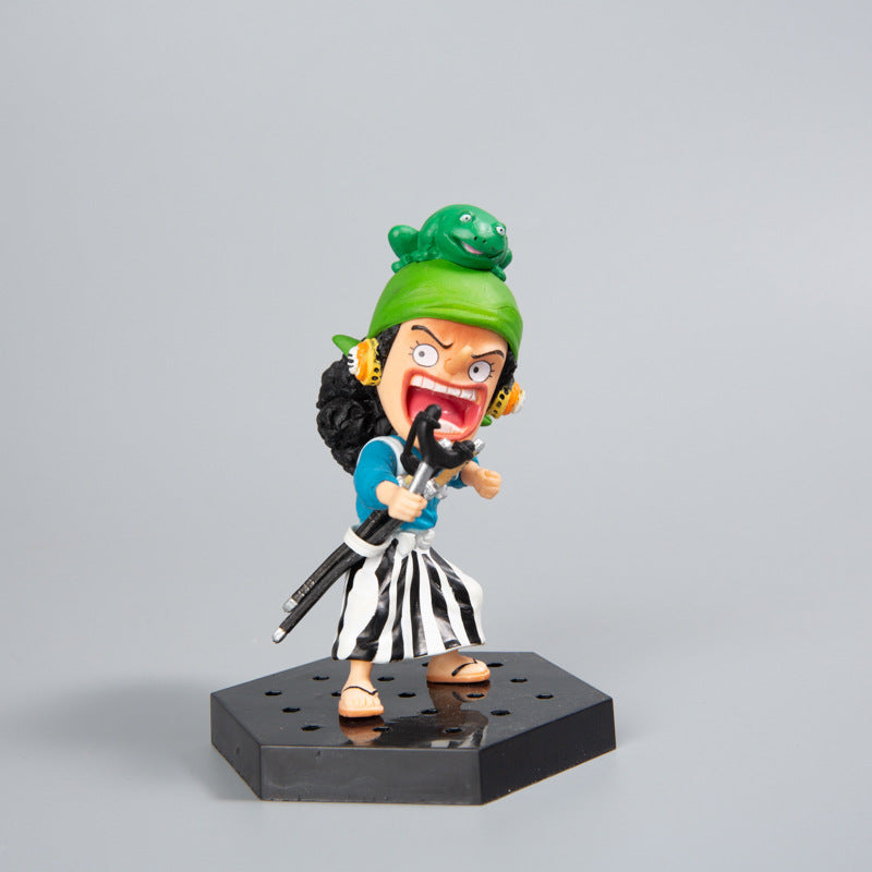 One Piece MINI Luffy figures 9PCs